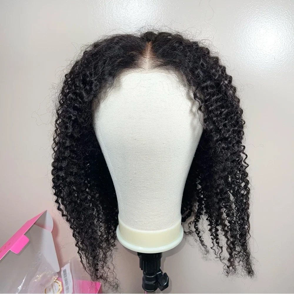 UNICE Bye Bye Knots Kinky Curly Human Hair 20 Inch Wig